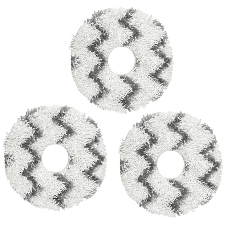 3pcs Mop Pad For Ecovacs Deebot T50 PRO / T50 PRO OMNI / T50 MAX PRO OMNI / T50 OMNI Replacement Parts