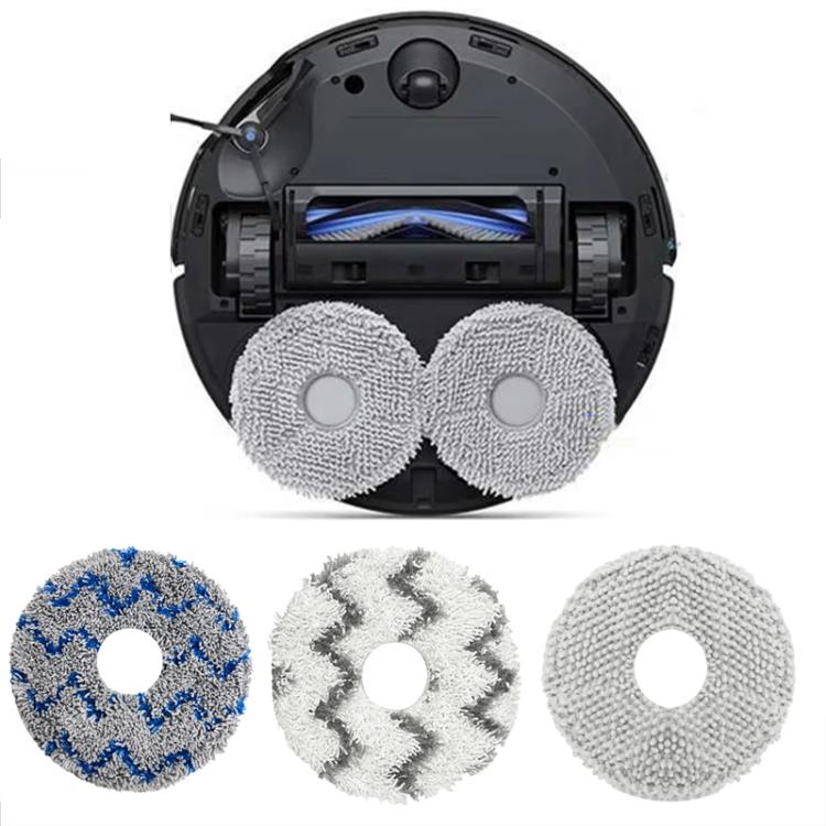 3pcs Mop Pad For Ecovacs Deebot T50 PRO / T50 PRO OMNI / T50 MAX PRO OMNI / T50 OMNI Replacement Parts