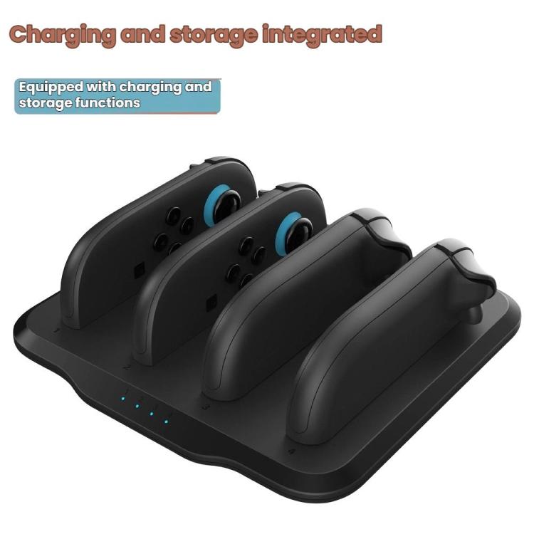 For Nintendo Switch 2 Charge Base Handle Charger With Charging Indicator Light Overcharge Protection