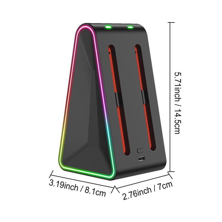 For Nintendo Switch 2 4 In 1 Handle Charger Storage Base