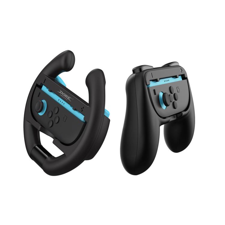 For Nintendo Switch 2 DOBE TNS-5109 4 In 1 Left Right Handle Steering Wheel Simple Grip