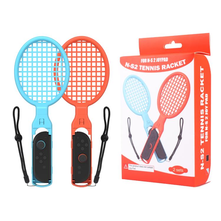 For Nintendo Switch 2 Joy-Con 1pair Tennis Racket Motion Controller Grip Sports Kit