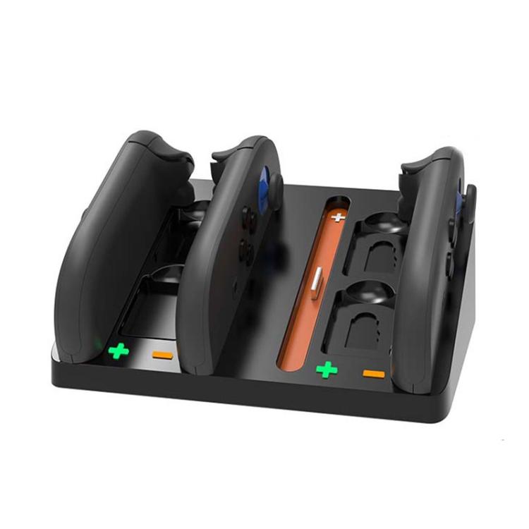 4-in-1 Charging Dock for Nintendo Switch 2 Joy-Con Charging for 4 Controllers with 4 Memory Card Slots