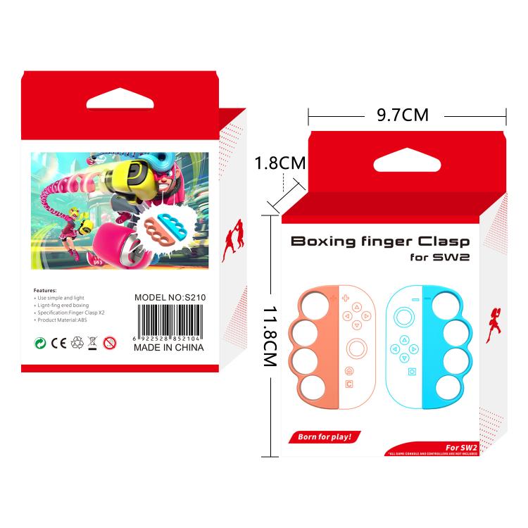 For Nintendo Switch 2 Joy-Con Controllers Fitness Boxing Grips Boxing Finger Clasp