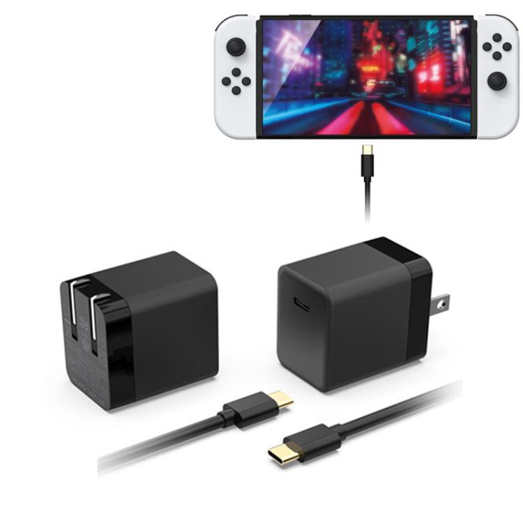 DOBE 45W GaN Fast Charger For Nintendo Switch 2/Switch OLED/Switch/Switch Lite USB-C Charger US Plug