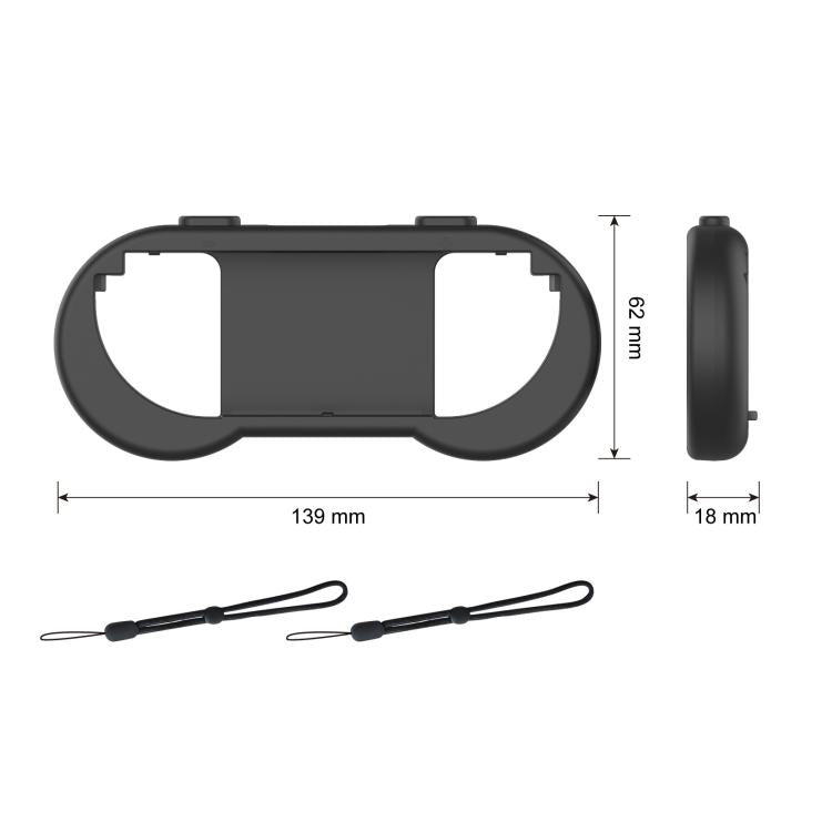For Nintendo Switch 2 Joy-Con 1pair Comfort Grip with Adjustable Wrist Band