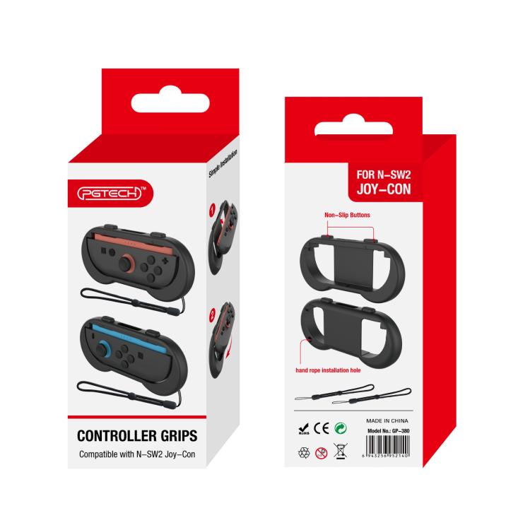 For Nintendo Switch 2 Joy-Con 1pair Comfort Grip with Adjustable Wrist Band