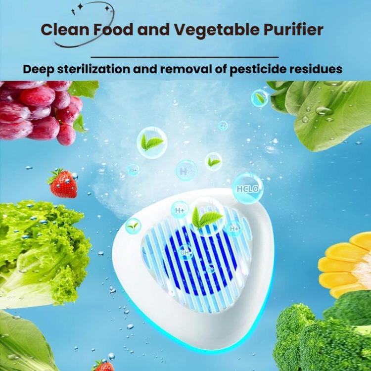 Portable Sterilization Pesticide Residue Removal Fruit Vegetable Cleaning Machine
