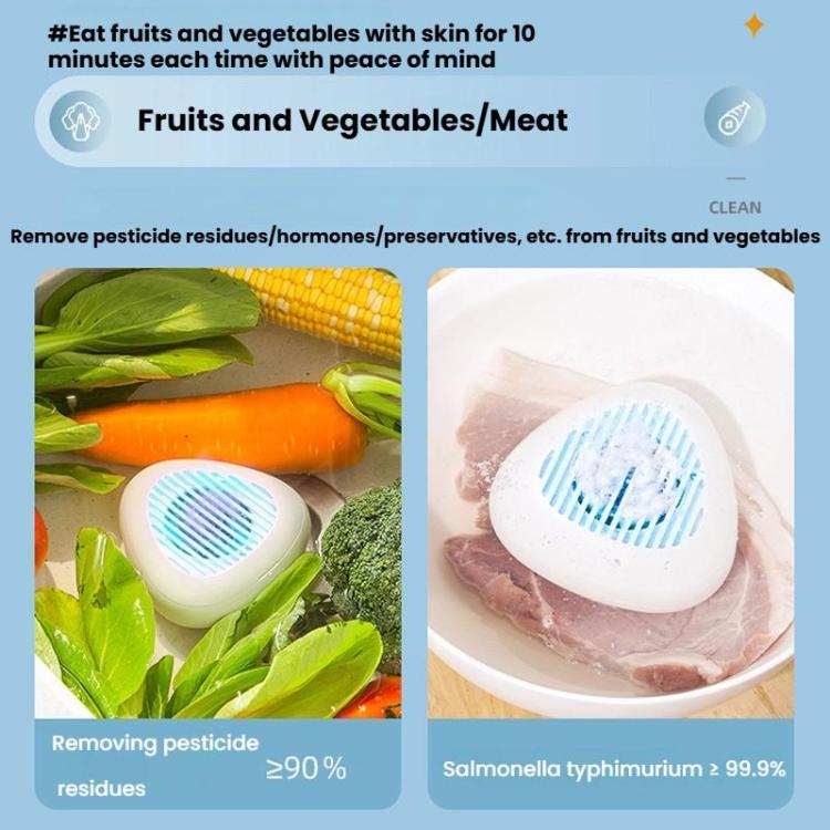 Portable Sterilization Pesticide Residue Removal Fruit Vegetable Cleaning Machine