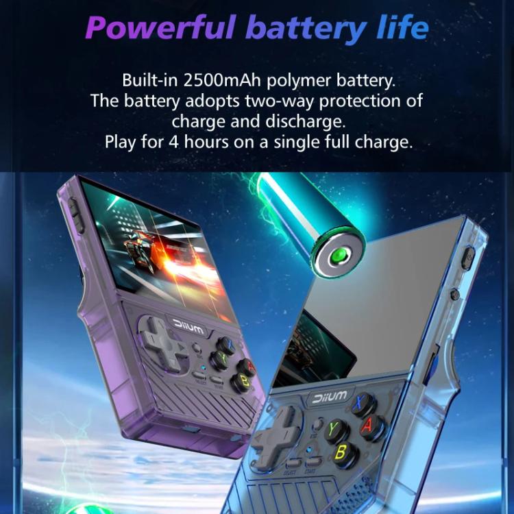 D008 3.5-Inch HD Retro Handheld Game Console With ARM Cortex-A7 800MHz, 1GB RAM & HDMI Output