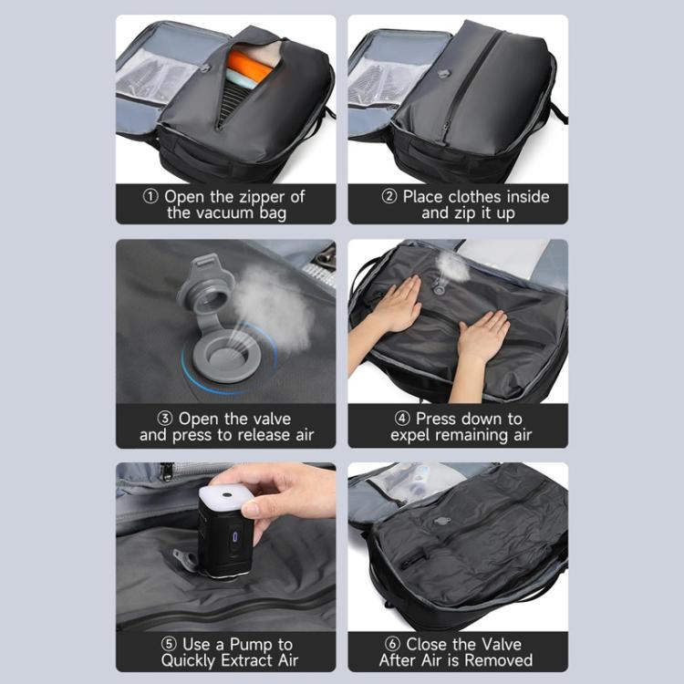 Tigernu Expandable Business Backpack 17-Inch Laptop Bag Wet/Dry Separation Pockets