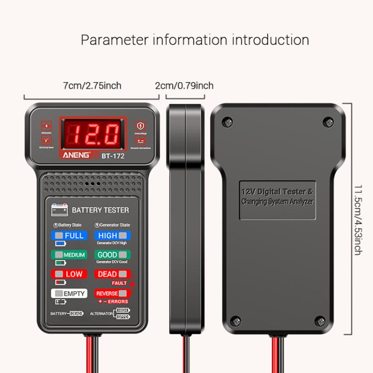 ANENG High-Precision Automobile Battery Tester