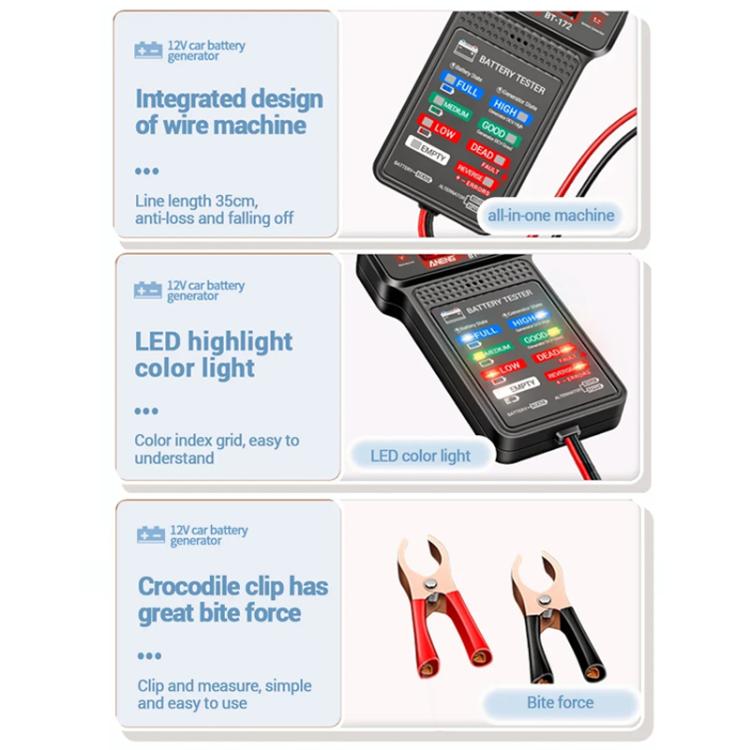 ANENG High-Precision Automobile Battery Tester