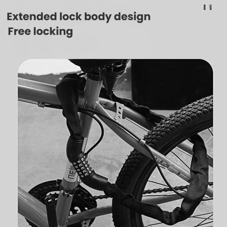 105cm Bicycle Chain Lock 5 Digit Combination Lock