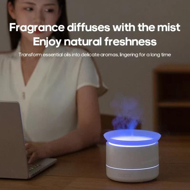 200ml Sea of Clouds Aroma Diffuser Essential Oil Humidifier with 7-Color Mood Lights USB-Powered