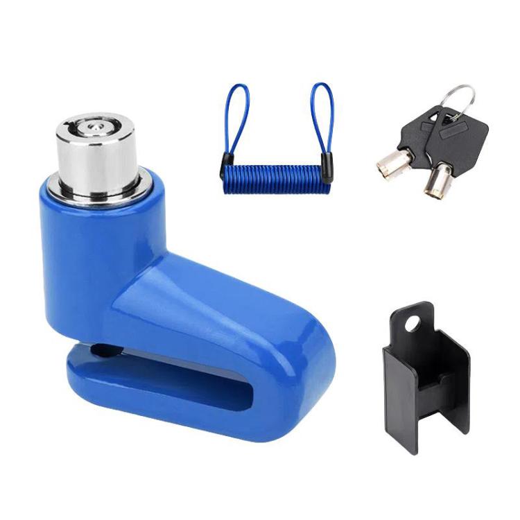Bicycle Disc Brake Lock Portable Motorcycle Reminder Rope Lock Accessories