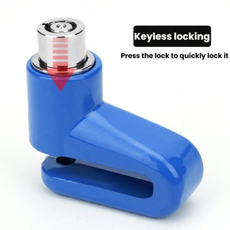 Bicycle Disc Brake Lock Portable Motorcycle Reminder Rope Lock Accessories