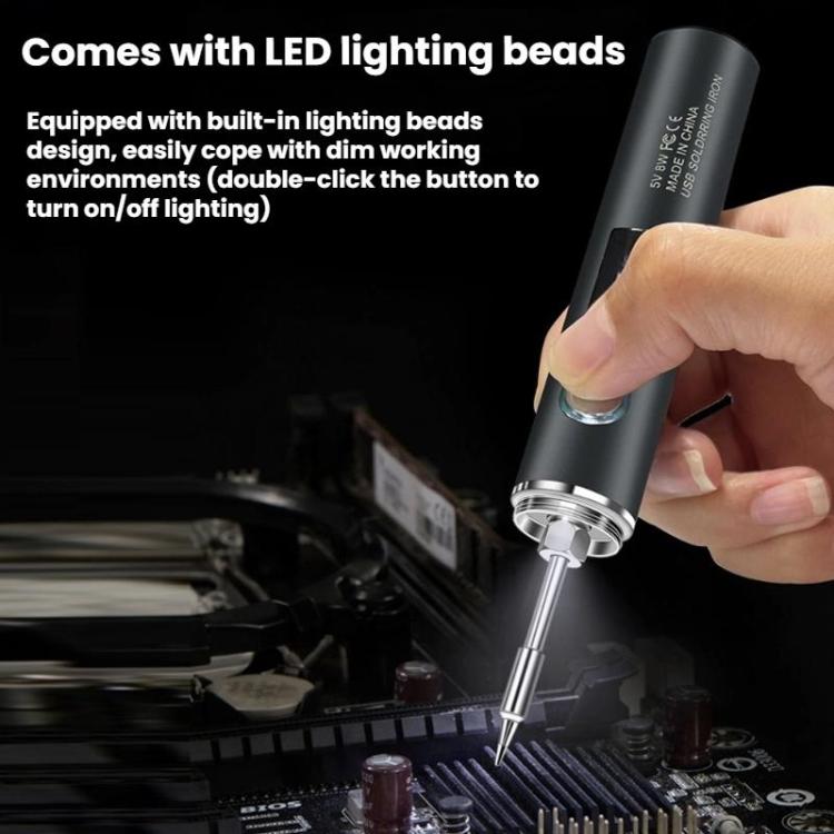 Mini USB Portable Wireless Digital Display Soldering Iron