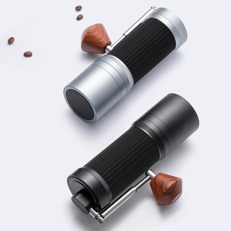 Seven Stars Manual Coffee Grinder CNC Stainless Steel Burr Foldable Hand Crank Mill for Coffee Beans