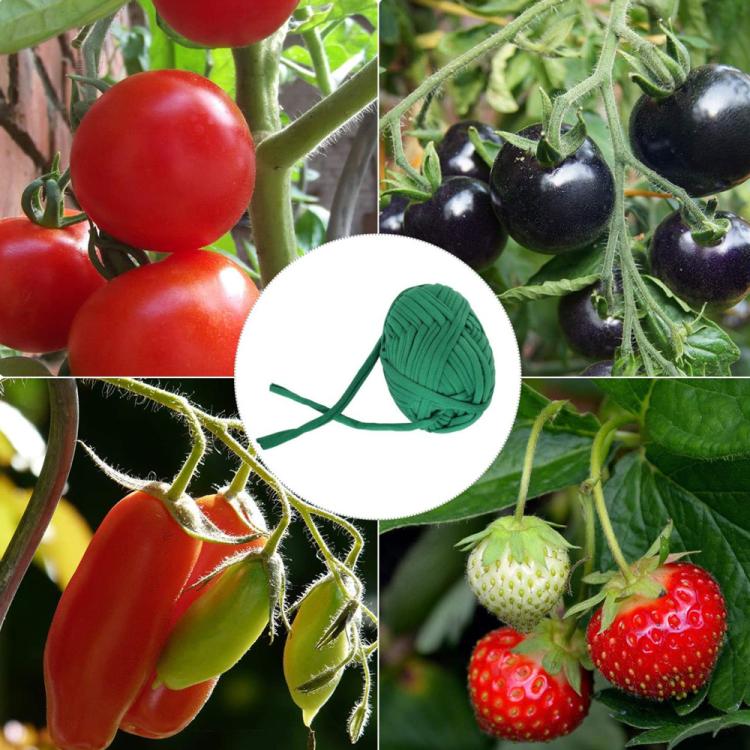 30m Garden Rope Fabric Cord Plant Support Ties