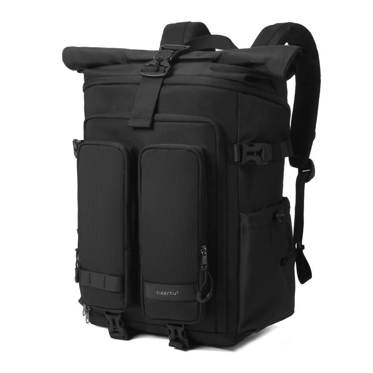 Tigernu Unisex Waterproof Travel Backpack Roll-Top Expandable Design with 15.6-inch Laptop & Tablet Compartment