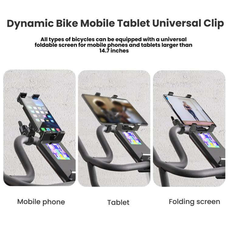Bicycle Fitness Equipment Mobile Phone Tablet Universal Anti-Slip Bracket