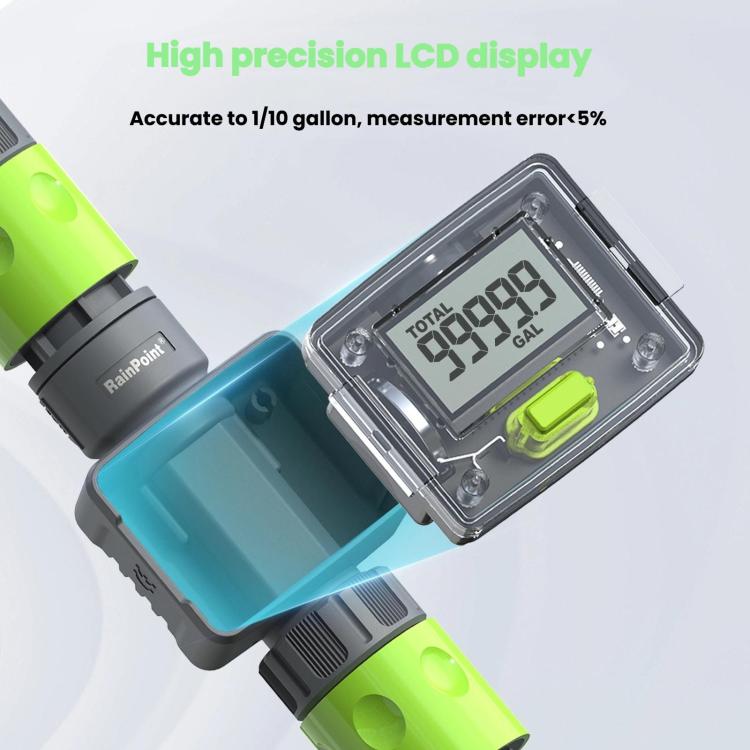 RainPoint Water Flow Data Measurement Sensor