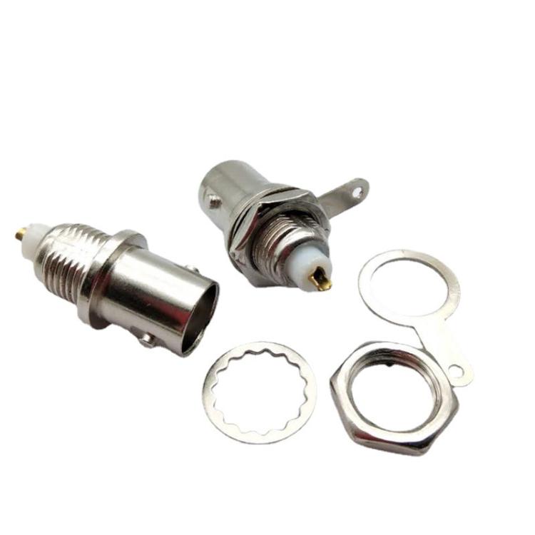 3pcs Gold-plated Copper Core BNC Female Socket Q9 Female 50KY Oscilloscope Socket