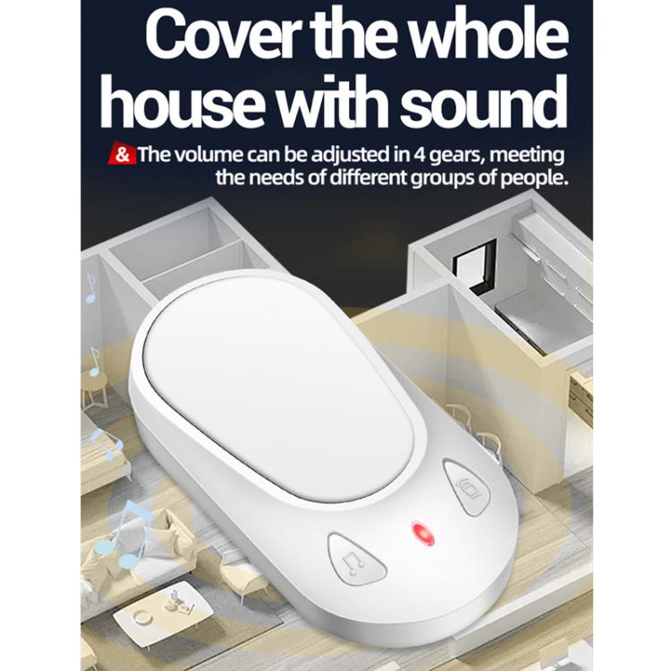 ANENG Home Intelligent Electronic Remote Control Waterproof Wireless Doorbell