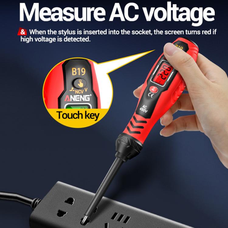 ANENG Digital Display High-Precision Intelligent Induction Test Pen