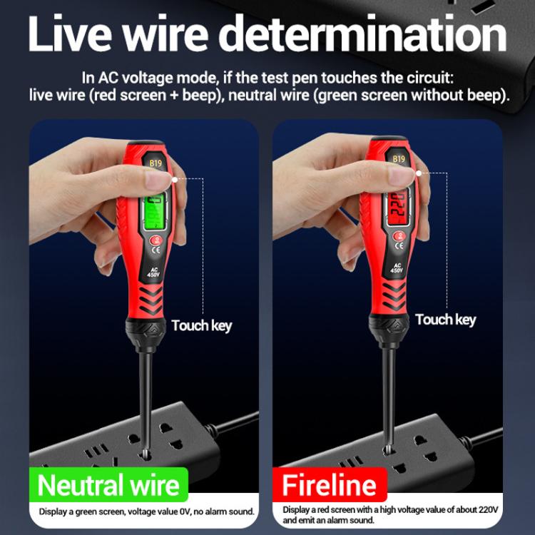 ANENG Digital Display High-Precision Intelligent Induction Test Pen