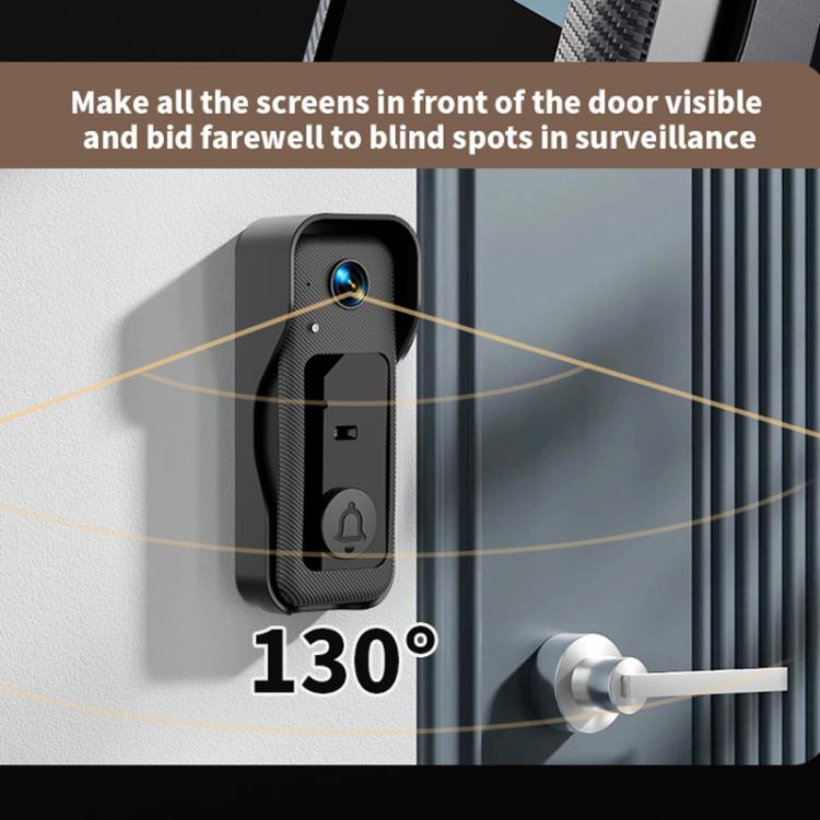 X6 Home Intelligent Infrared Night Vision Wireless Video Doorbell With 4.3-Inch Display