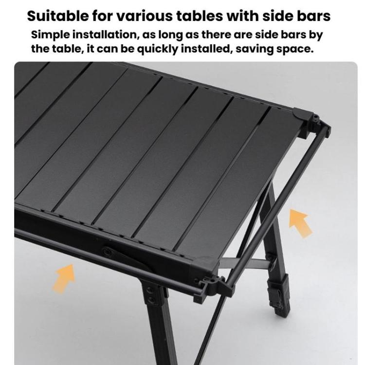 CLS Outdoor IGT Aluminum Plate Table Expansion Rack Folding Table Accessories