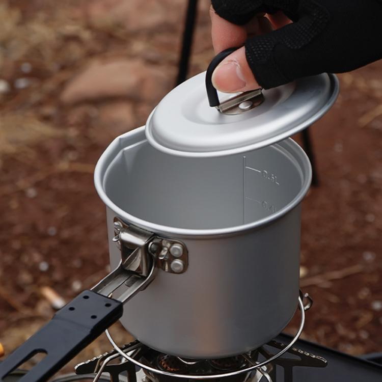 CLS 770ml Outdoor Camping Portable Single Pot Self-driving Folding Pot