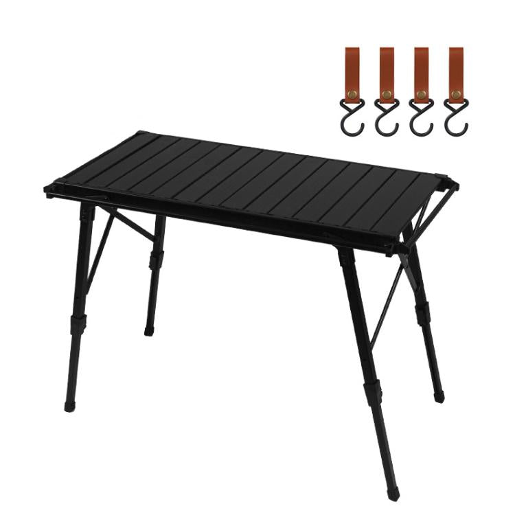 CLS Outdoor Aluminum Egg Roll Table Camping Folding Table
