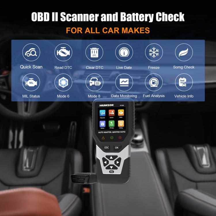 HUMZOR 24V Handheld Heavy Truck Self-selected Fault Detector