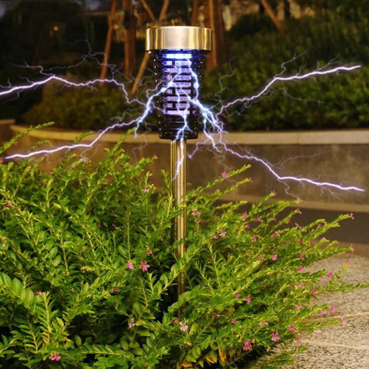 Solar Mosquito Lamp Outdoor Garden LED Mosquito Repellent Insect Trap Lamp