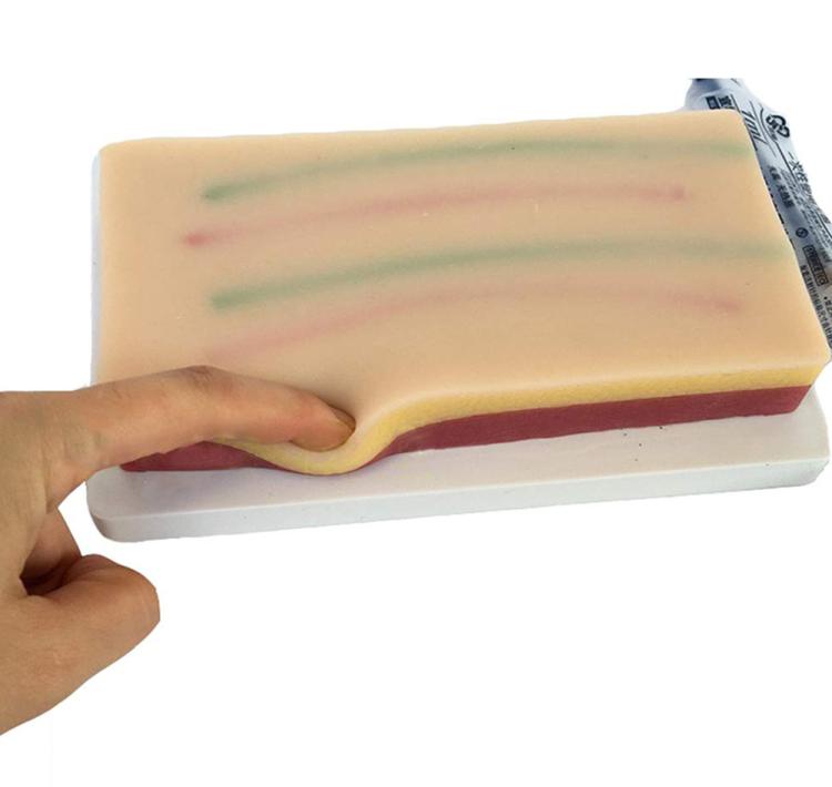 Silicone Skin Intravenous Suture Exercise Pad