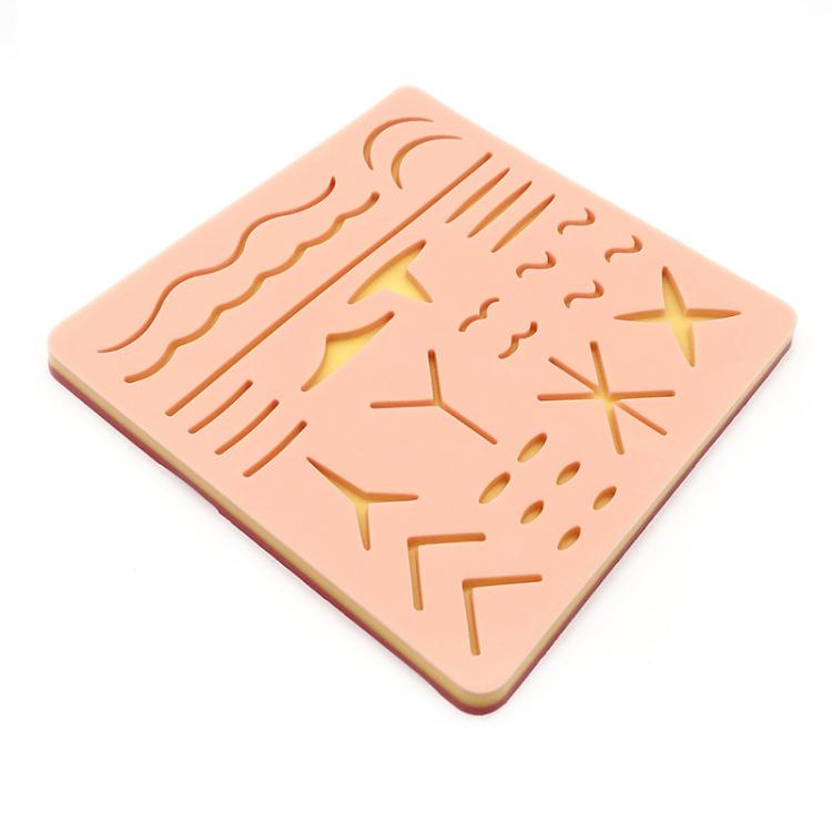 Multi-Wick Simulation Skin Suture Exercise Silicone Module
