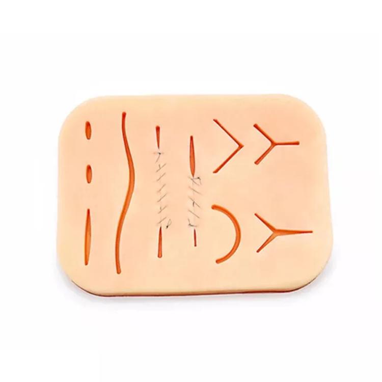 Silicone Tear-resistant Wound Suture Exercise Skin Model Pad