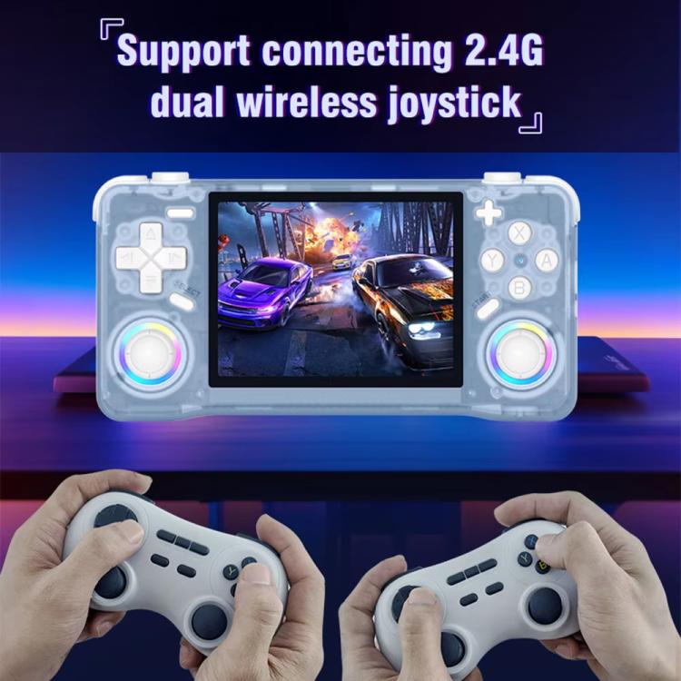 XF35H 3.5-Inch Retro Handheld Game Console With Linux System And RGB Light Pocket Video Game Player