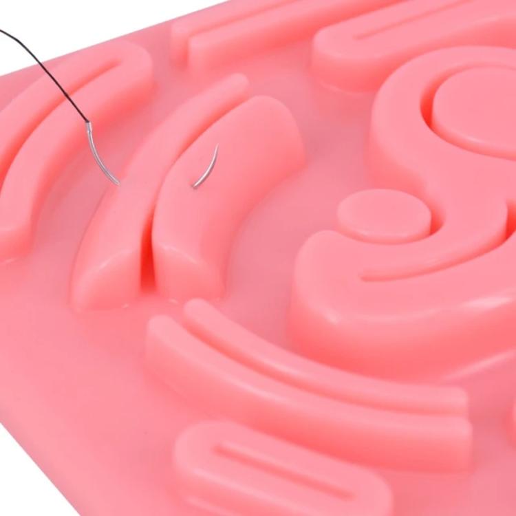 Surgery 3D Suture Exercise Laparoscopic Simulation Skin Pad