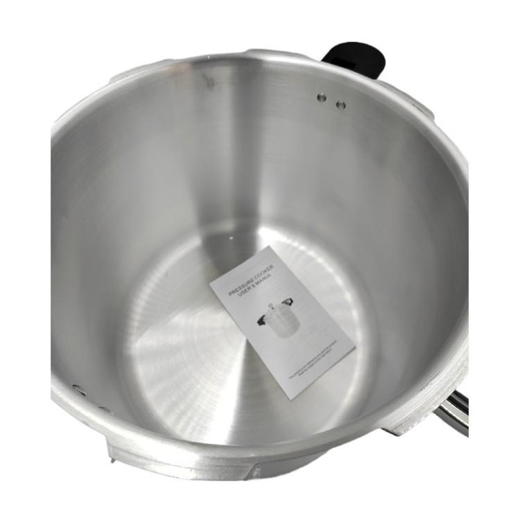 32cm/23L Pressure Cooker Induction & Gas Stove Compatible Aluminum Alloy Straight Body Design & Built-in Gauge