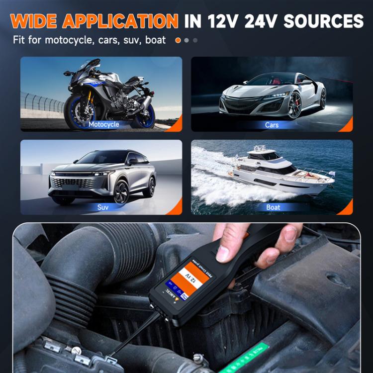 ANCEL 12/24V Automobile Battery Circuit Probe Tester