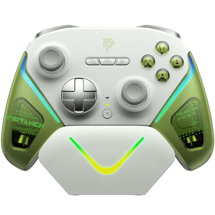 EasySMX D10 Wireless Gaming Controller with Dual-Mode Triggers & TMR Hall Effect Joysticks Charging Dock for PC/Switch/Phone/Steam