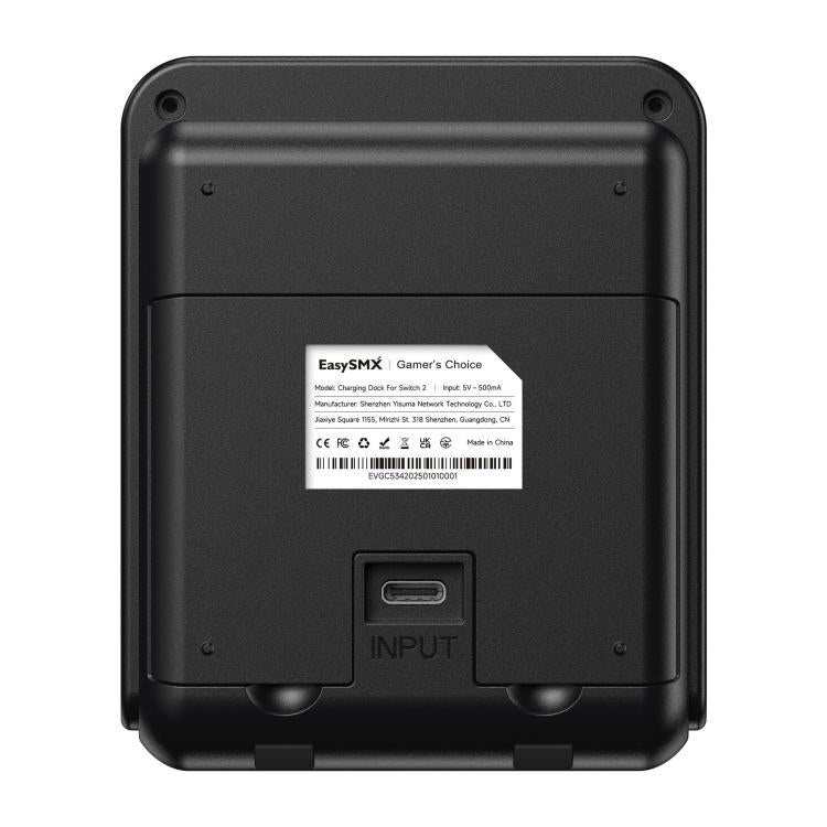 For Nintendo Switch 2 Joy-Con EasySMX Charging Dock with Adjustable Kickstand Dual Controller Charger Station