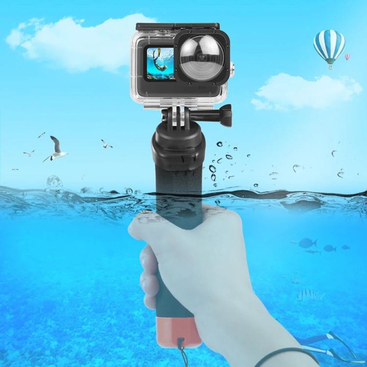 Floating Hand Grip For GoPro/DJI/Insta360 Action Camera Waterproof Buoyant Handle With Anti-Loss Steel Cable