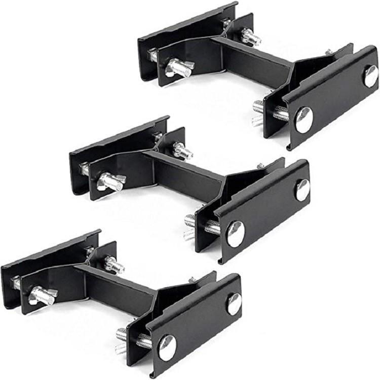 3pcs /Pack Outdoor Umbrella Clamp Holder for Garden Patio Balcony Sun Shade Pole Stabilizer Mounting Bracket