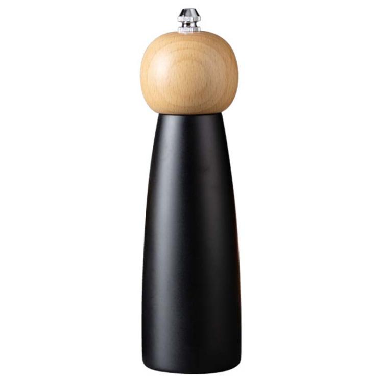 Round Head Manual Pepper Mill Ceramic Core Kitchen Tool