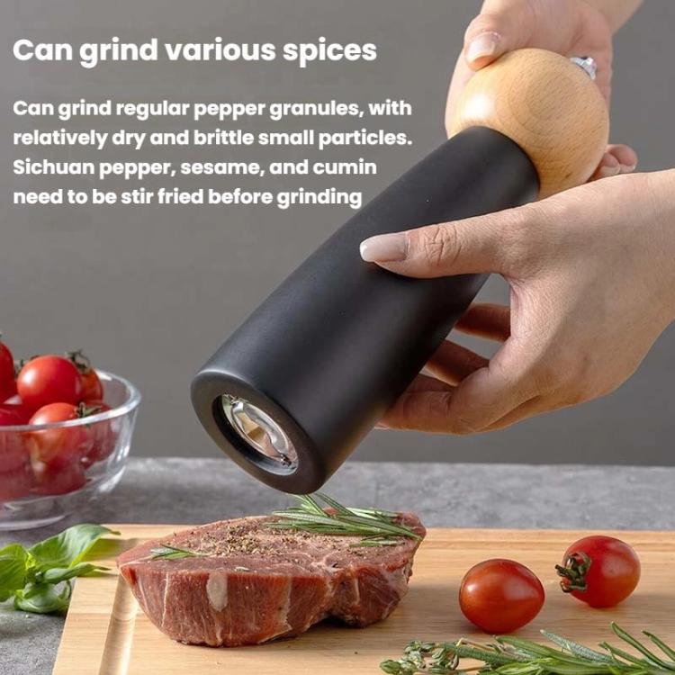 Round Head Manual Pepper Mill Ceramic Core Kitchen Tool